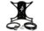 Up Down Air Compressor Mount &amp; Connection Kit, Jeep JK 4 Door ARB, JK Under Seat for ARB Dual Air Compressor, Black, 44-0717