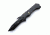 US Army Folding Blade, 4.1in, Stainless Steel Blade, Black Aluminum Handle A-A1022BKT