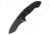 Desert Warrior Assisted Opening Knife, Black, 3.5in Blade