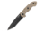 Tactical Fighter Fixed Blade Knife, 5in Blade