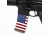 US Night Vision Mag Wraps Rapid Wraps AR Mag Flag Pattern, US Flag Red/White/Blue Clean 26544