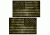US Night Vision Vehicle Flag Wraps - US Flag OD Green - Set of Two - Stars Right and Stars Left 706108