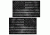 US Night Vision Vehicle Flag Wraps - US Flag Stealth Black - Set of Two - Stars Right and Stars Left 706106