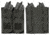 US Palm AK MOLLE Shingle 2 Cell Black