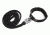 Cynology War Labs Hand Braided 6 Foot Leash w/Kong Frog Connector and Hand Loop, Black