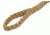 Cynology War Labs Hand Braided 6 Foot Leash w/Kong Frog Connector and Hand Loop, Coyote