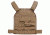 US Palm Handgun Defender Soft Armor Plate Carrier With One Level IIIA Soft Armor Panel X-Large 11x13.5 Inch Panel Right Hand Coyote Tan