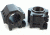US Tactical Systems Steel Double Width .50 BMG and Large Caliber Scope Rings with 1 in Inserts, Matte Black 660-DDA