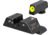USED EDEMO Trijicon Glock HD Night Sight Set - Front Sight Yellow Outline / Green Tritium, Rear Sight Black Outline / Green Tritium, GL101Y, EDEMO2, EDEMO1, Condition Fair, Scratches