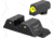 USED EDEMO Trijicon Glock HD Night Sight Set - Front Sight Yellow Outline / Green Tritium, Rear Sight Black Outline / Yellow Tritium, GL101Y-RY, EDEMO2, EDEMO1, Condition Fair, Scratches