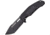 USMC Framelock Folding Knife,3.75in,Black Tanto,G10 Handle, Black Pocket Clip USM2008BK