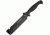 USMC Marine Jarhead Fixed Blade Knife, Blasck Handle USM2001BK