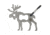 UST Standing Moose Tool a Long Multi-Tool, Titanium 20-12305