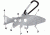 UST Tool A Long, Trout, Silver 20-12096
