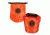 UST Watertight Nylon Dry Bag 5 Liter, Orange 20-02165-08