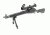 UTG PRO 30mm Medium Profile P.O.I Picatinny Rifle Scope Rings, Black, 2 Pieces RWU013015