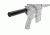 Leapers AR Pistol Receiver Extension Tube, Matte Black, TLU008