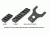 UTG Pro Keymod Compat. M and P10 15 in Super Slim Free Float Rail Handguard, Black MTU026SSKC