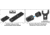 UTG Pro Keymod Ruger RPR 15in Super Slim Free Float Handguard, Black, MTU041SSK