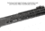 UTG Pro M-LOK 7-Slot Picatinny Rail Section, Black, MTURS10M