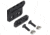 UTG Pro M-LOK Angled Picatinny Mount, Matte Black Anodized Aluminum, Black, MT-MP45