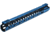 UTG Pro M-LOK AR15 15in Ultra Slim Rail, Black / Blue 2-Tone, MTU019SSM3B2