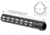 UTG Pro UTG Pro Super Slim SD M-LOK Free Float handguard, 14 in, Black, MTU046XLM