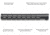UTG Pro UTG Pro Super Slim SD M-LOK Free Float handguard, 16 in, Black, MTU047XLM