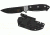 Utica UTK Series 4.5in Spear Fixed Knife with Sheath, 9.6in, Black/Gray, 11-UTKS4