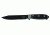 Utica UTK Series 7in Bowie Fixed Knife with Sheath, 12.8in, Black/Gray, 11-UTKB6