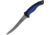 Utica Classic Slayer I Fillet Knife, 6 satin finish 440C stainless fillet blade, Black and blue rubberized polypropylene handle, 11-701CP