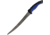 Utica Classic Slayer III Fillet Knife, 9 satin finish 440C stainless fillet blade, Black and blue rubberized polypropylene handle, 11-703CP