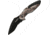 Utica Dark Sky II Linerlock Folding Knife, 3.5 black oxide coated partially serrated 8Cr13Mo, Aluminum handle with black G10 insert, 91-1310CP