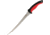 Utica Lake Slayer III Fillet Knife, 9 satin finish 440 stainless fillet blade, Black and red polymer handle, 91-7073CP