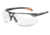 UVEX Protg Safety Glasses, Black/Clear, S4200HS