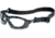 UVEX Seismic Sealed Protective Eyewear, Black Frame, Clear Anti-scratch Lens S0600HS