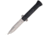 UZI Collapsible Fixed Blade Knife, 4in, Standard Edge, Black, Composition Handle ZF0026