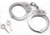 UZI Handcuffs with SS Construction, SS Construction, Double Lock, Includes Two Keys, UZI-HC-NIJ