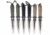 UZI Throwing Knife, Black and Silver UZK-TRW-006