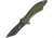 V NIVES Deplorable Linerlock Folding Knife, 5.5in Closed, 4in Black Aus-8 SS Blade, OD Green Frn Handle, Pocket Clip, Storage Case., V15FRNPBGR