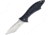 V NIVES Deplorable Linerlock Folding Knife, 5.5in Closed, 4in Satin Aus-8 SS Blade, Black Grooved Frn Handle, Pocket Clip, Storage Case., V15FRNPBK