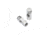 V Seven Muzzle Brake 1/2 X 28 Threads For 556, Satin Stainless MB-SS-5.56