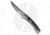 Vallotton Custom Knives Persian w/ Nightmare Automatic Folding Knife, 3.875in, Damascus, Trailing Point Blade, Mammoth, Gray Handle, Gray/Black, 8.875 inch, BHQ-9122