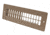 Valterra Heating And A/C Floor Register - 2-1/4in x 10in, Light Brown, A10-3365VP