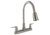 Valterra Pf221404 Faucet 8in Deck Brushed Nickel Hi Arc Spout Pull Down 2 Handle, PF221404