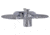 Valterra Pf223362 Faucet 4in Tub w/ Shower D Spud Chrome 2 Lever Handle, PF223362