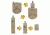 Vanquest Gear ISOPOD 2.0 Fold-Up Pouch, Coyote Tan, Small 140205CT