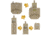 Vanquest Gear ISOPOD 2.0 Fold-Up Pouch, Coyote Tan, Medium 140210CT