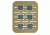 Vanquest Gear MOHL-AIR MOLLE Hook &amp; Loop Adapter Panel, Coyote Tan, Small 017700