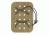 Vanquest Gear MOHL-WEB Hook &amp; Loop Panel, Elastic Cord, Coyote Tan, Small 017701